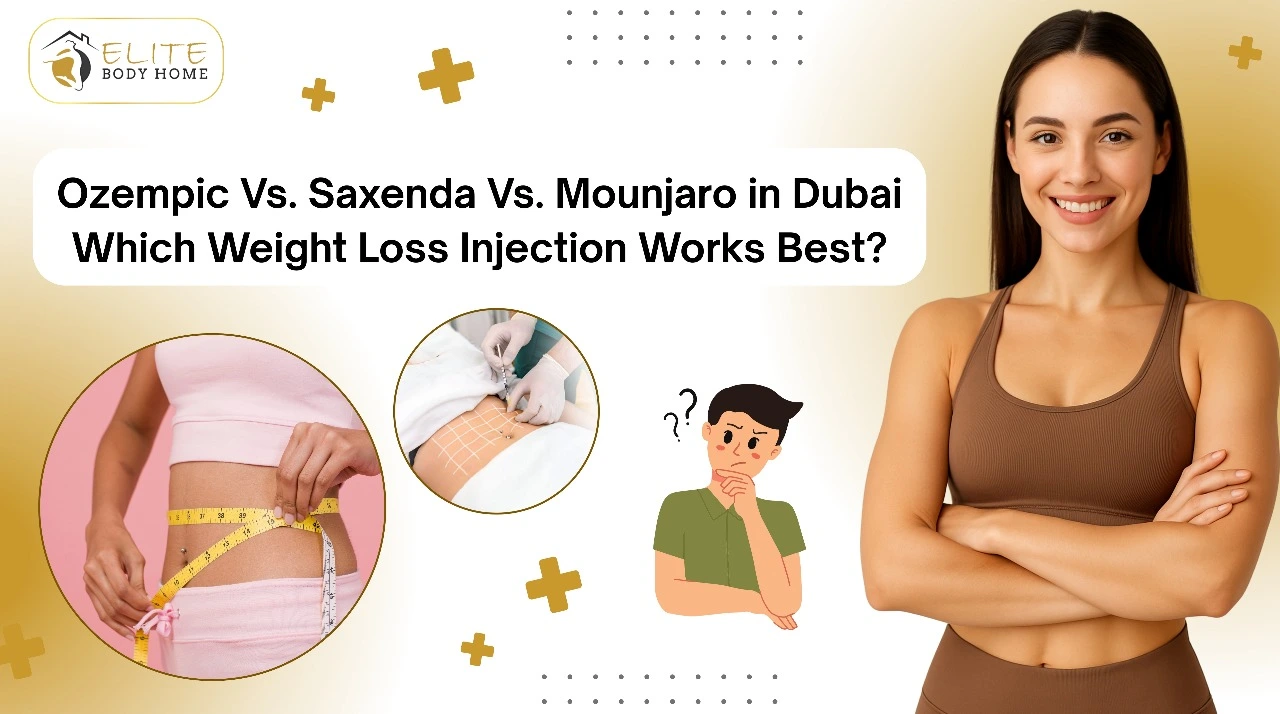 Ozempic vs Saxenda vs Mounjaro in Dubai – Which Weight Loss Injection Works Best?