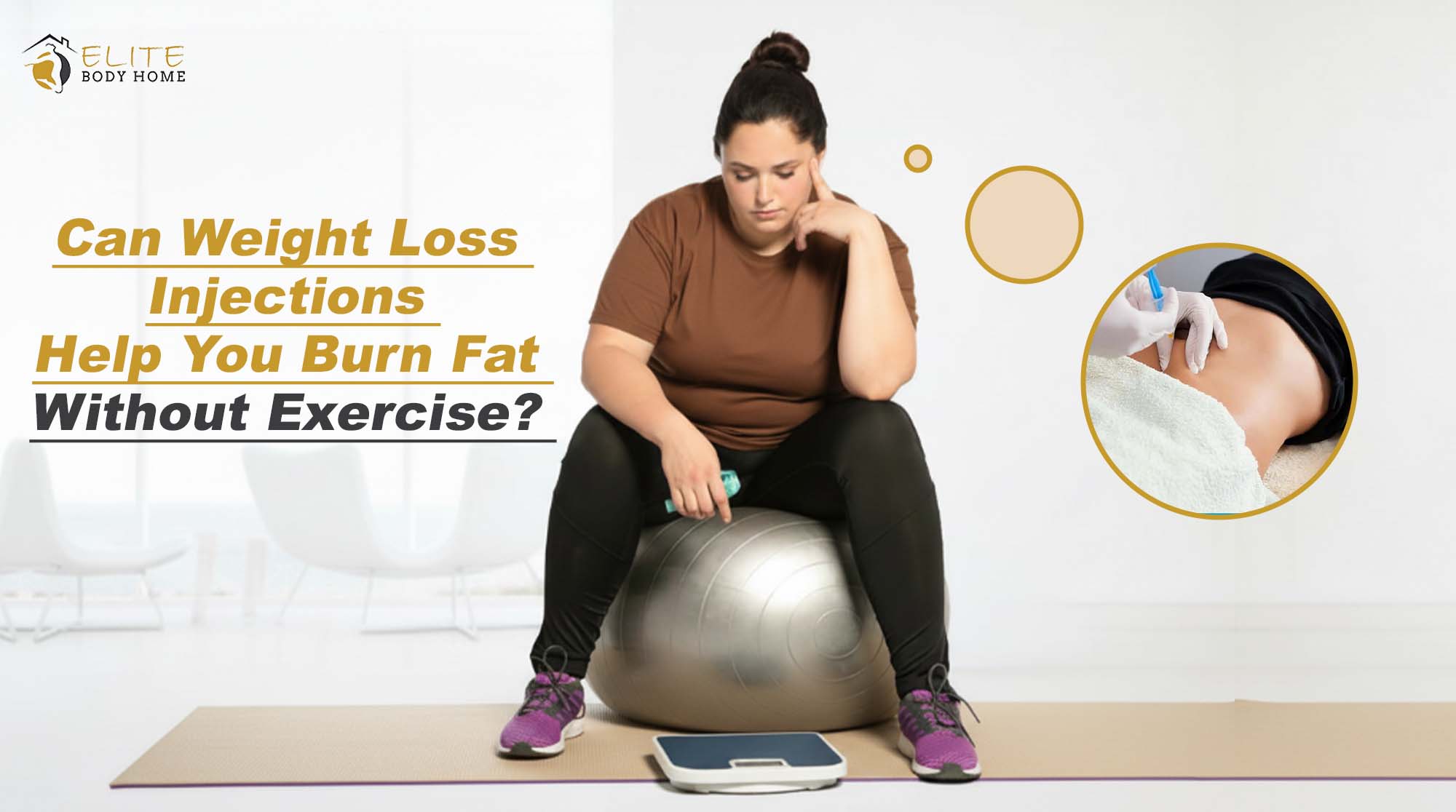 Can Weight Loss Injections Help You Burn Fat Without Exercise?