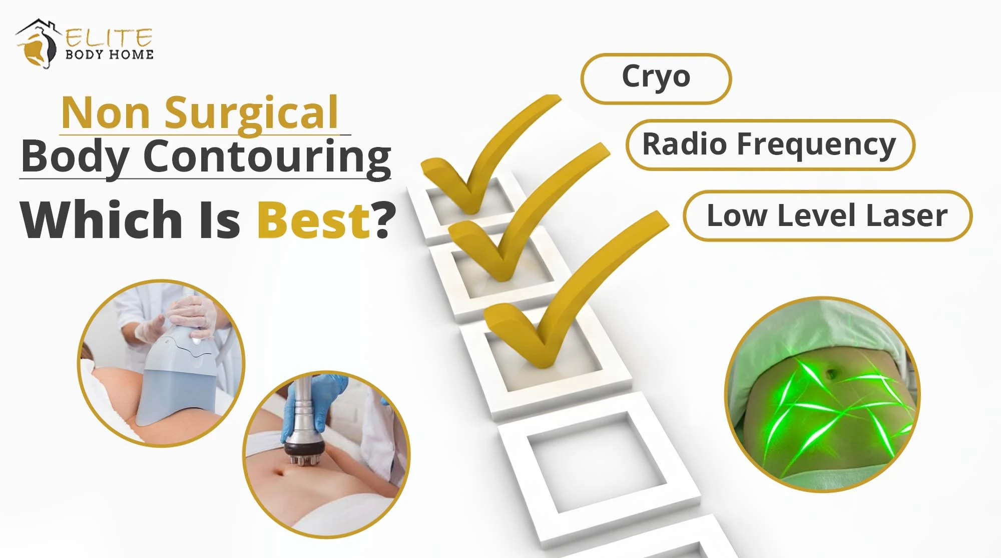 Non Surgical Body Contouring in Dubai: Cryo, Radio Frequency, Low-Level Laser — Which Is Best?