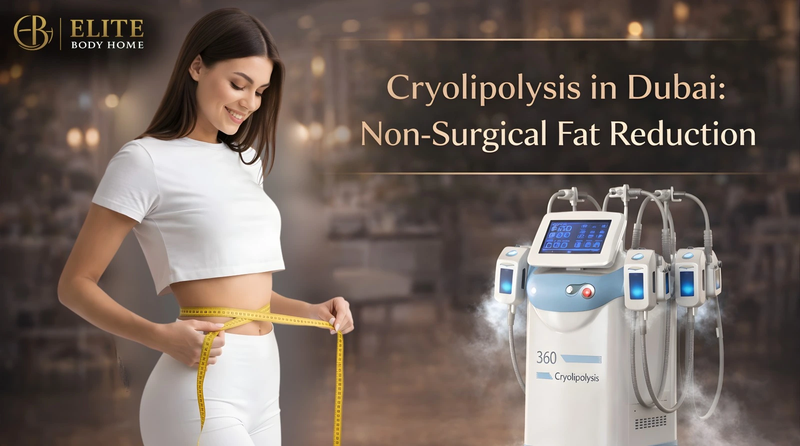 Cryolipolysis in Dubai: The Ultimate Non-Surgical Fat Reduction Solution at Elite Body Home