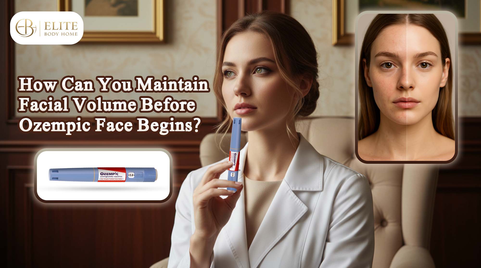 How Can You Maintain Facial Volume Before Ozempic Face Begins? 