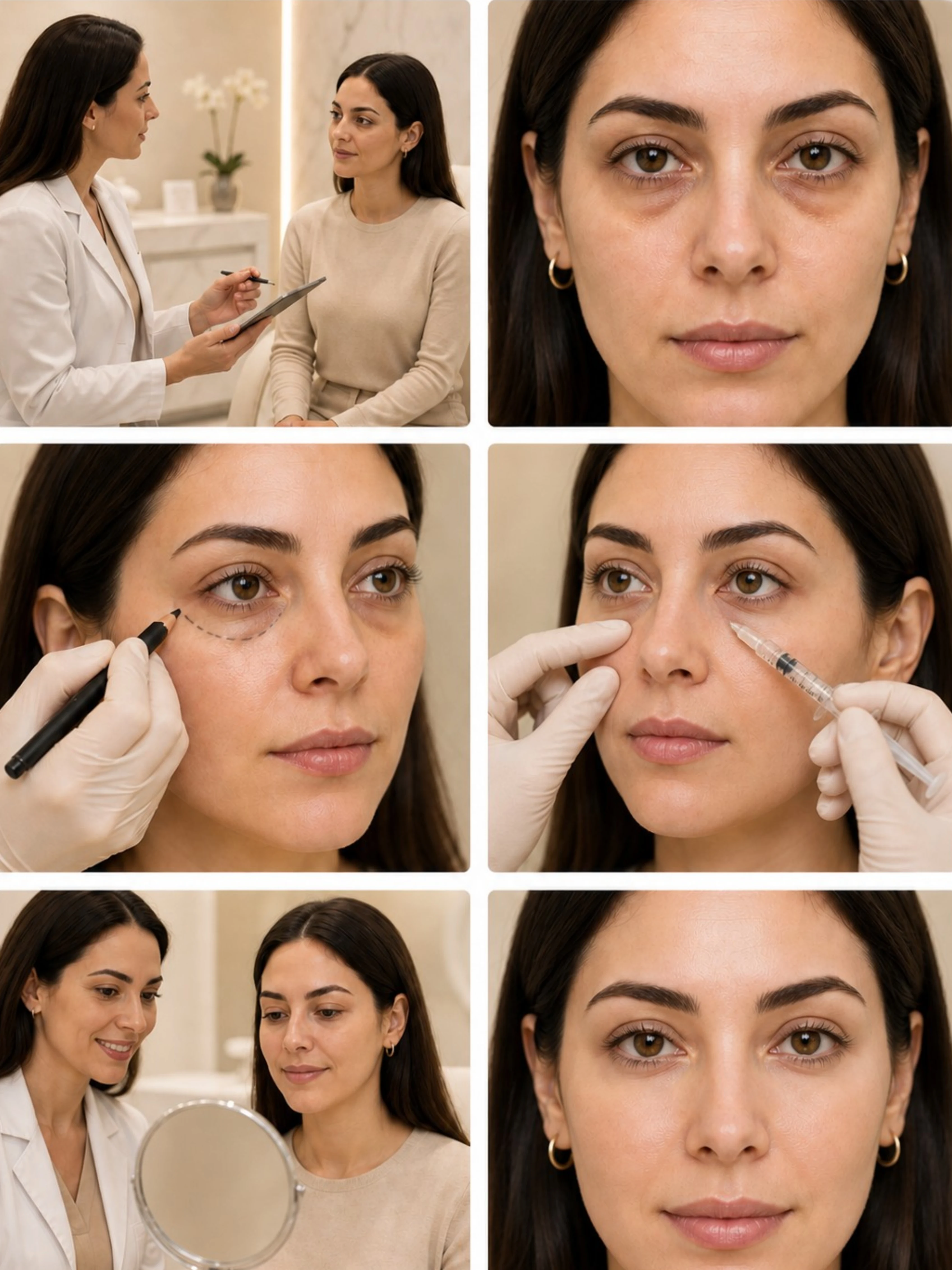 خطوات-إجراء-فيلر-تحت-العين Under Eye Fillers