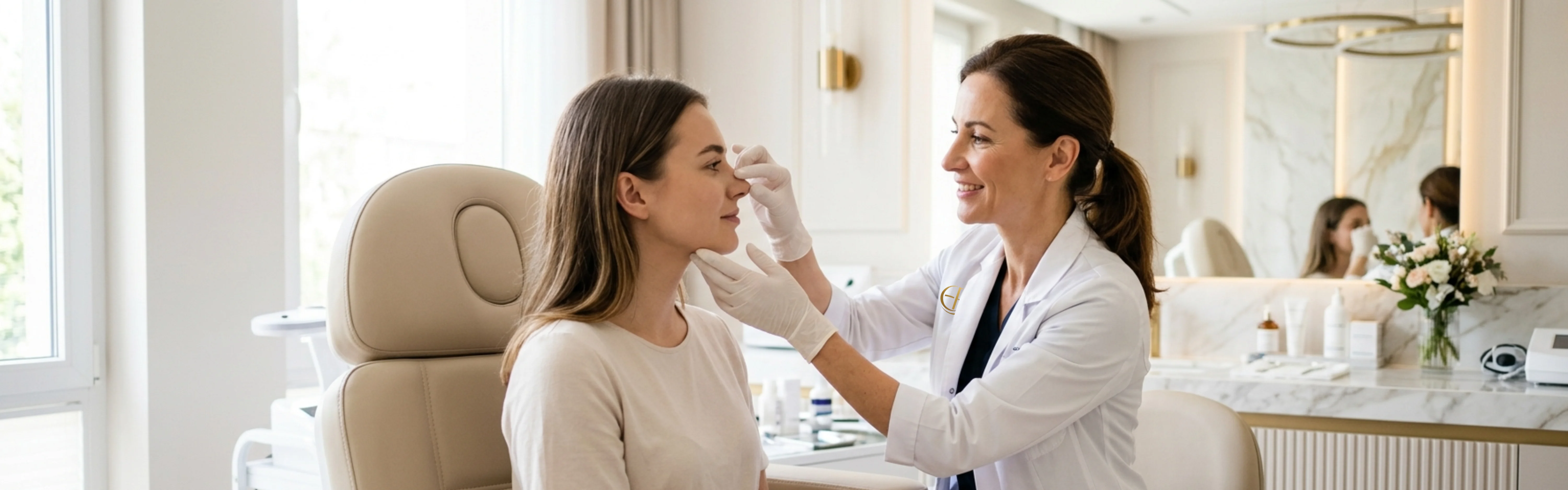 تجميل الأنف بدون جراحة في دبي (فيلر الأنف)