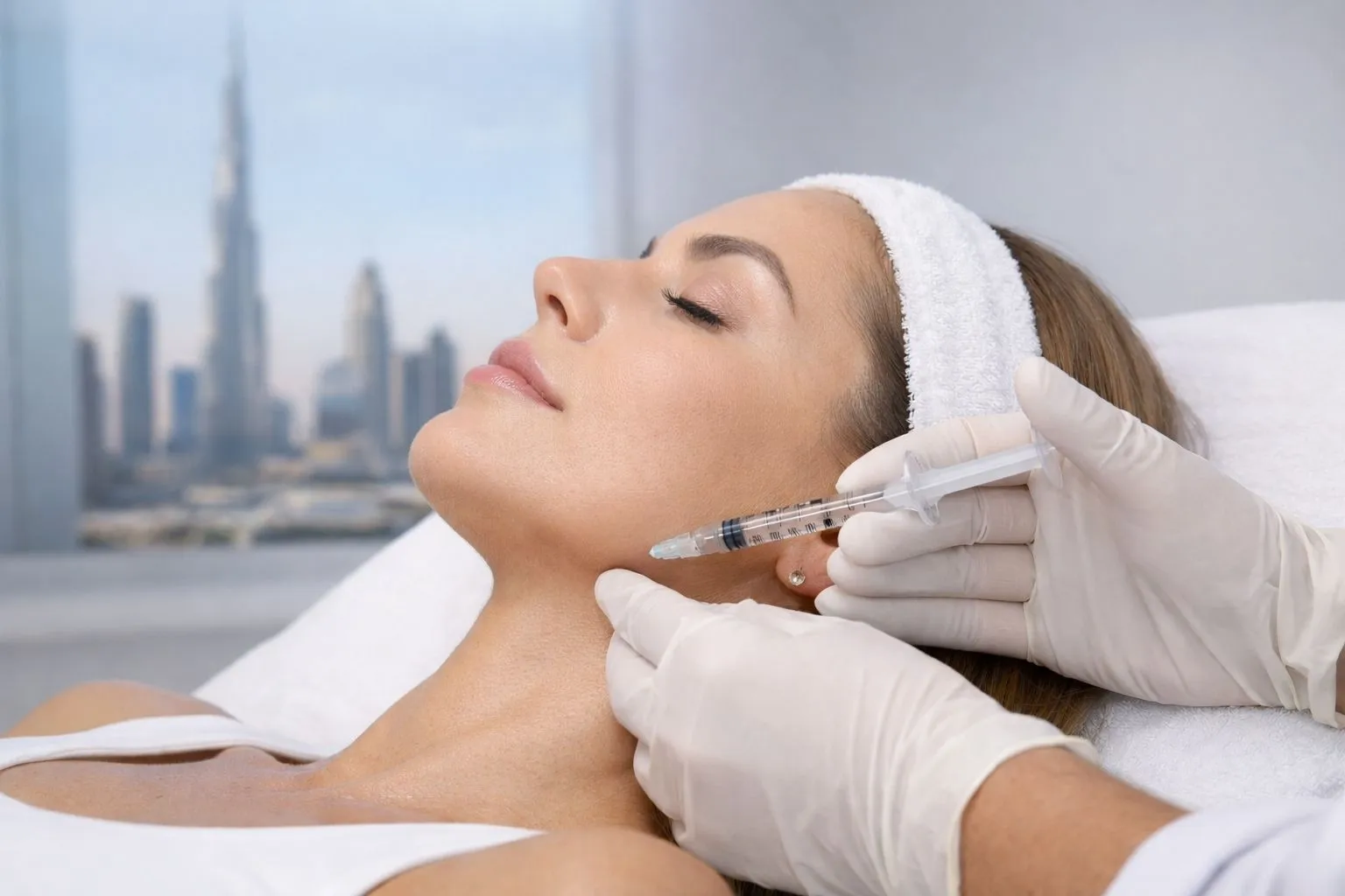 ما هو فيلر تحديد خط الفك (Jawline Filler Dubai)؟