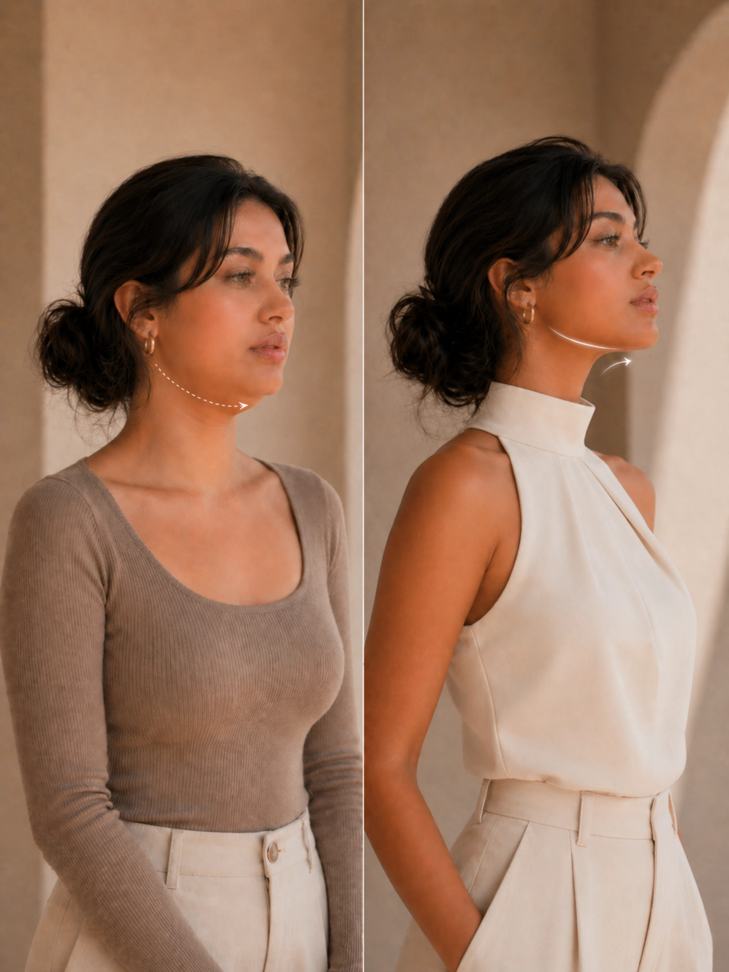 النتائج المتوقعة من جلسة تحديد خط الفك بالفيلر(Jawline Filler Dubai)