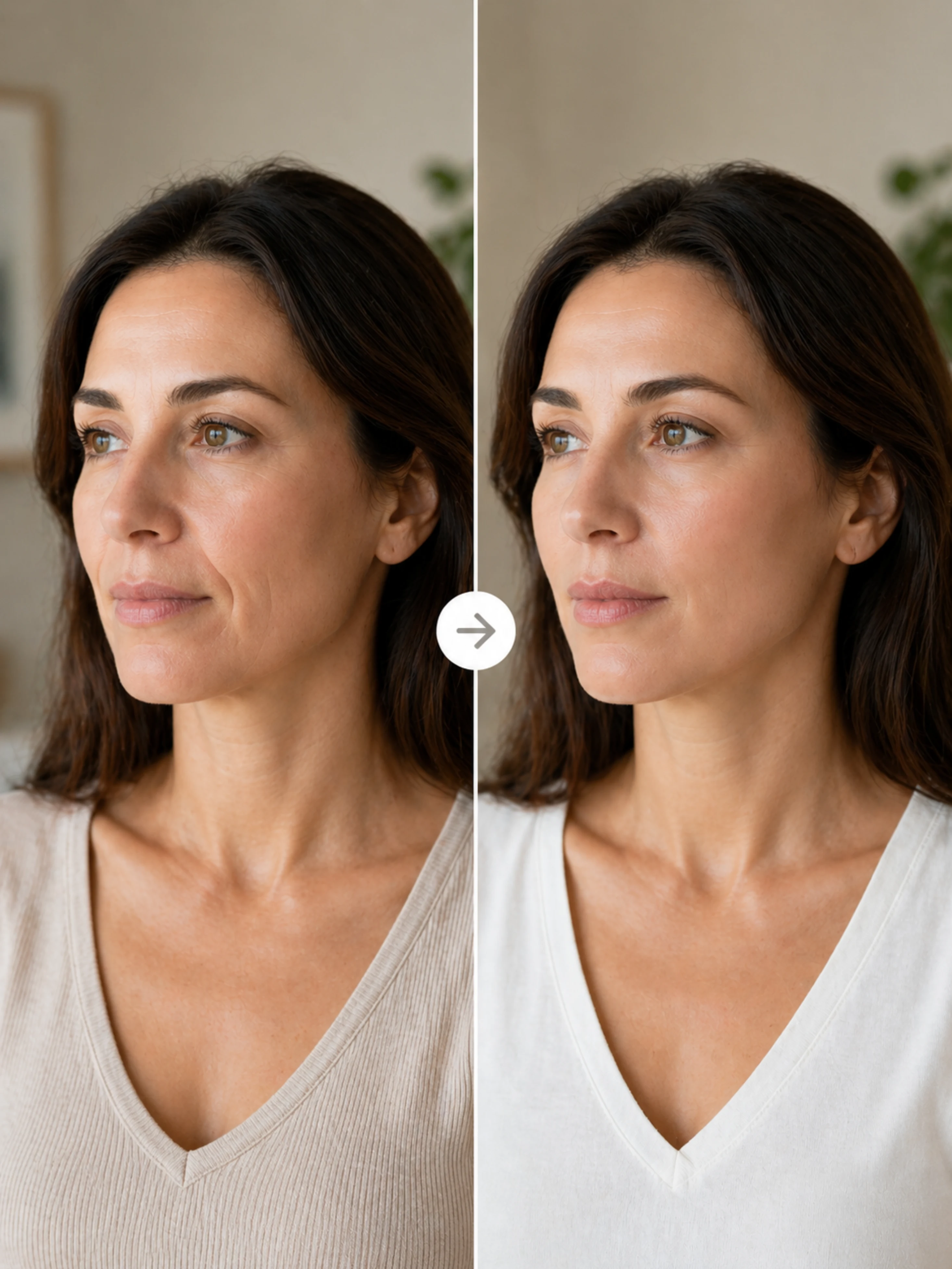 النتائج المتوقعة من فيلر خطوط الابتسامة (nasolabial fold )