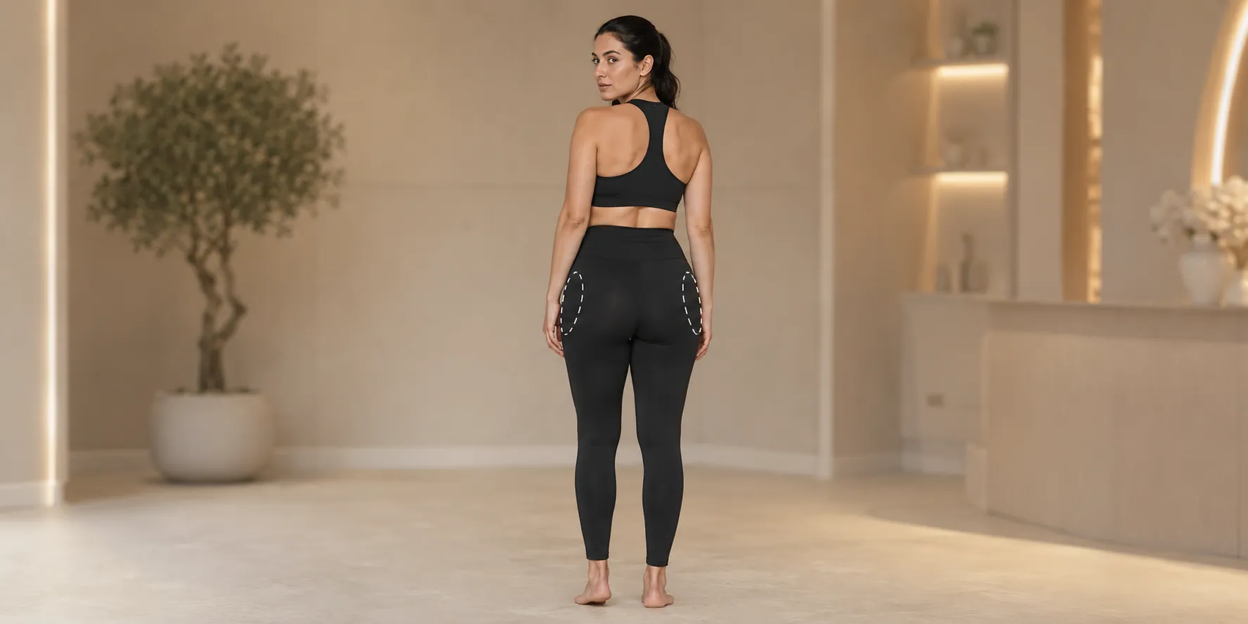 جوانب المؤخرة (تصحيح الـ Hip Dips)