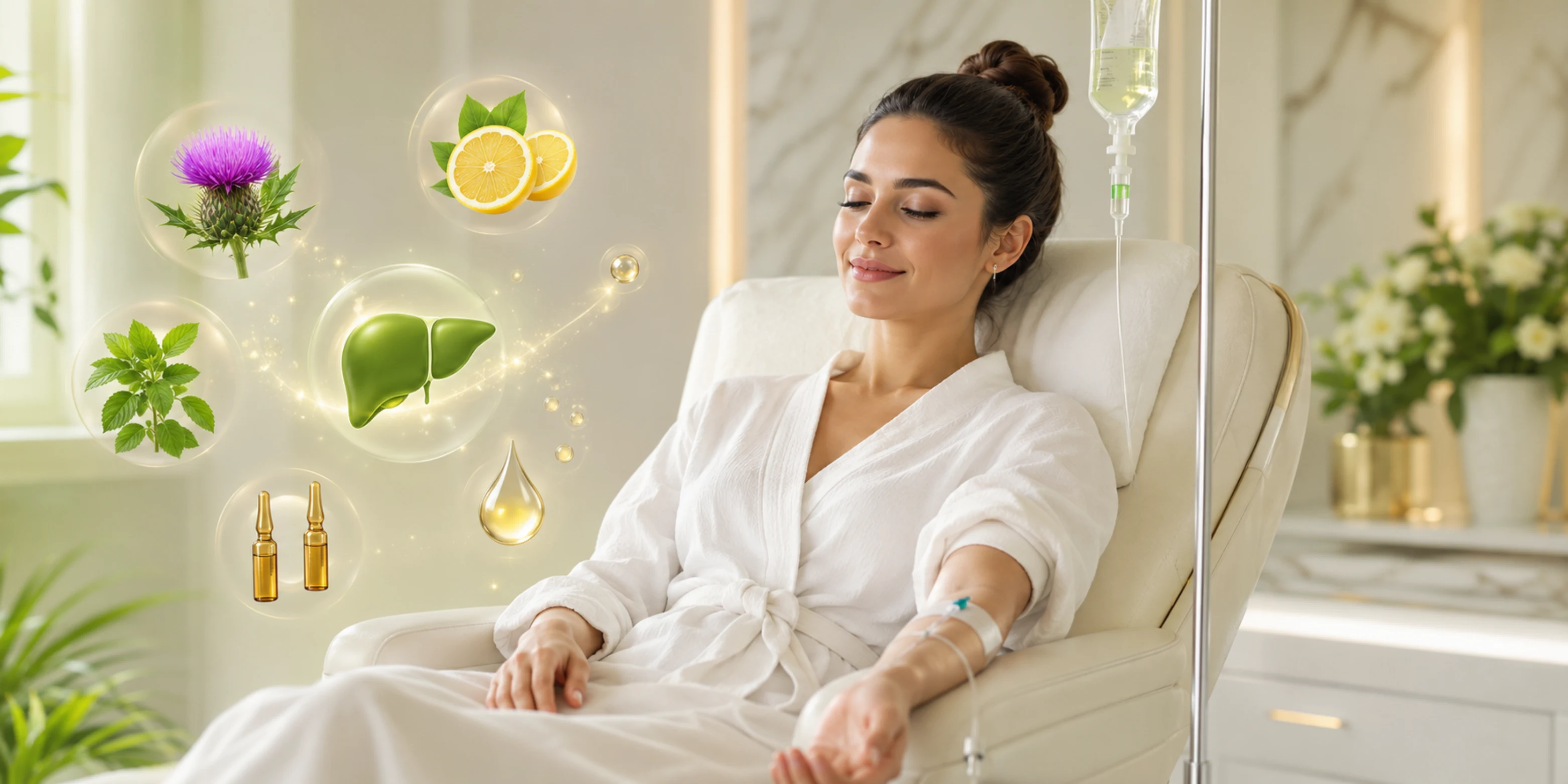 المحلول-الوريدي-الكبد
