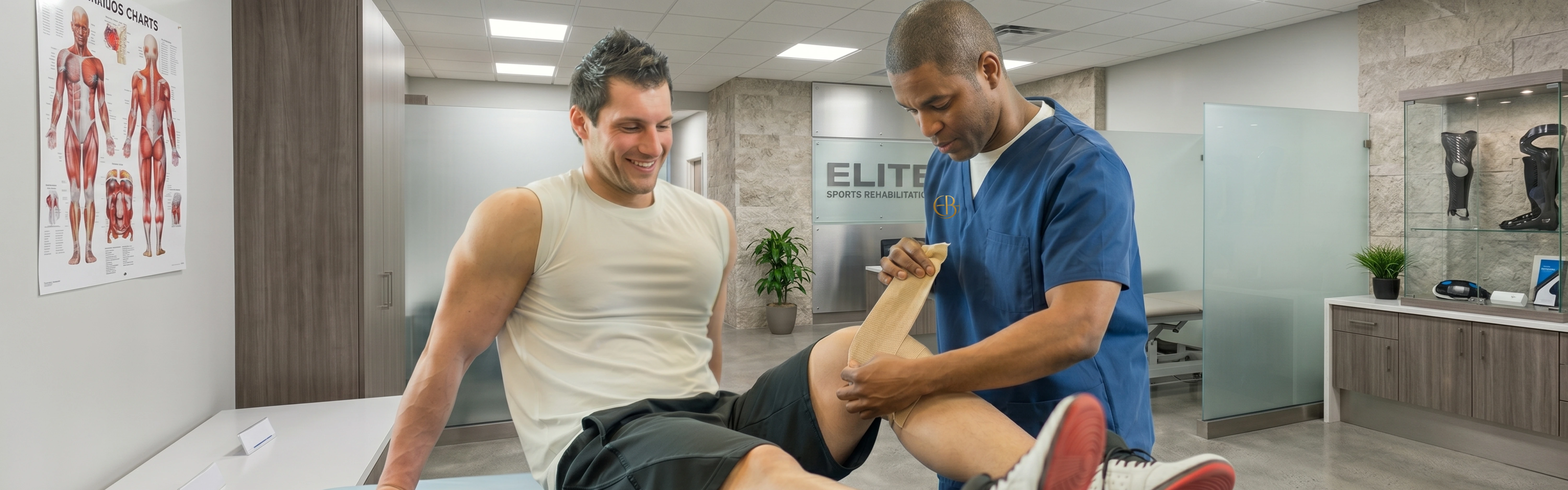 علاج الإصابات الرياضية (sports injuries) في دبي