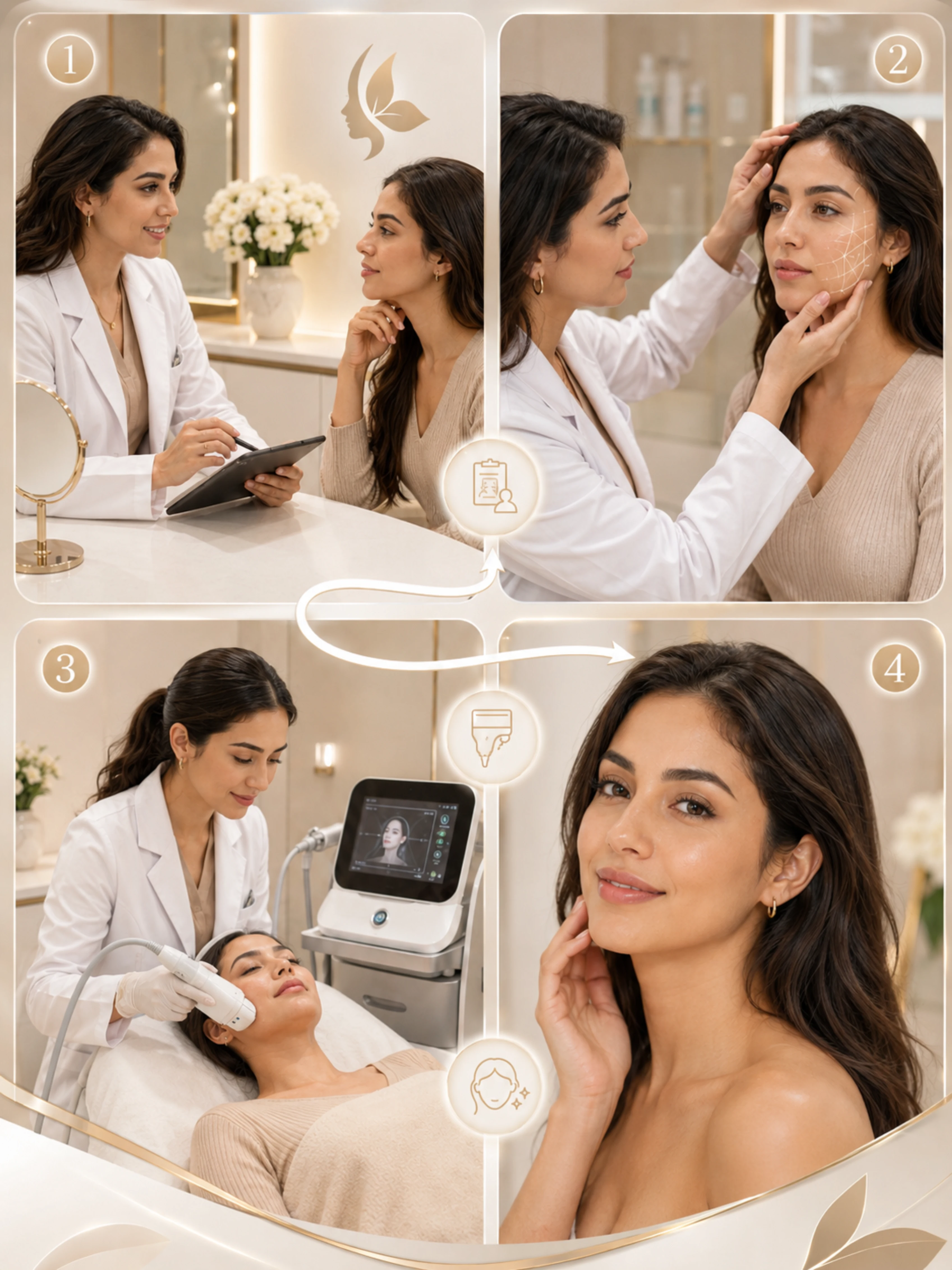 خطوات إجراء علاج الهايفو | Hifu Treatment