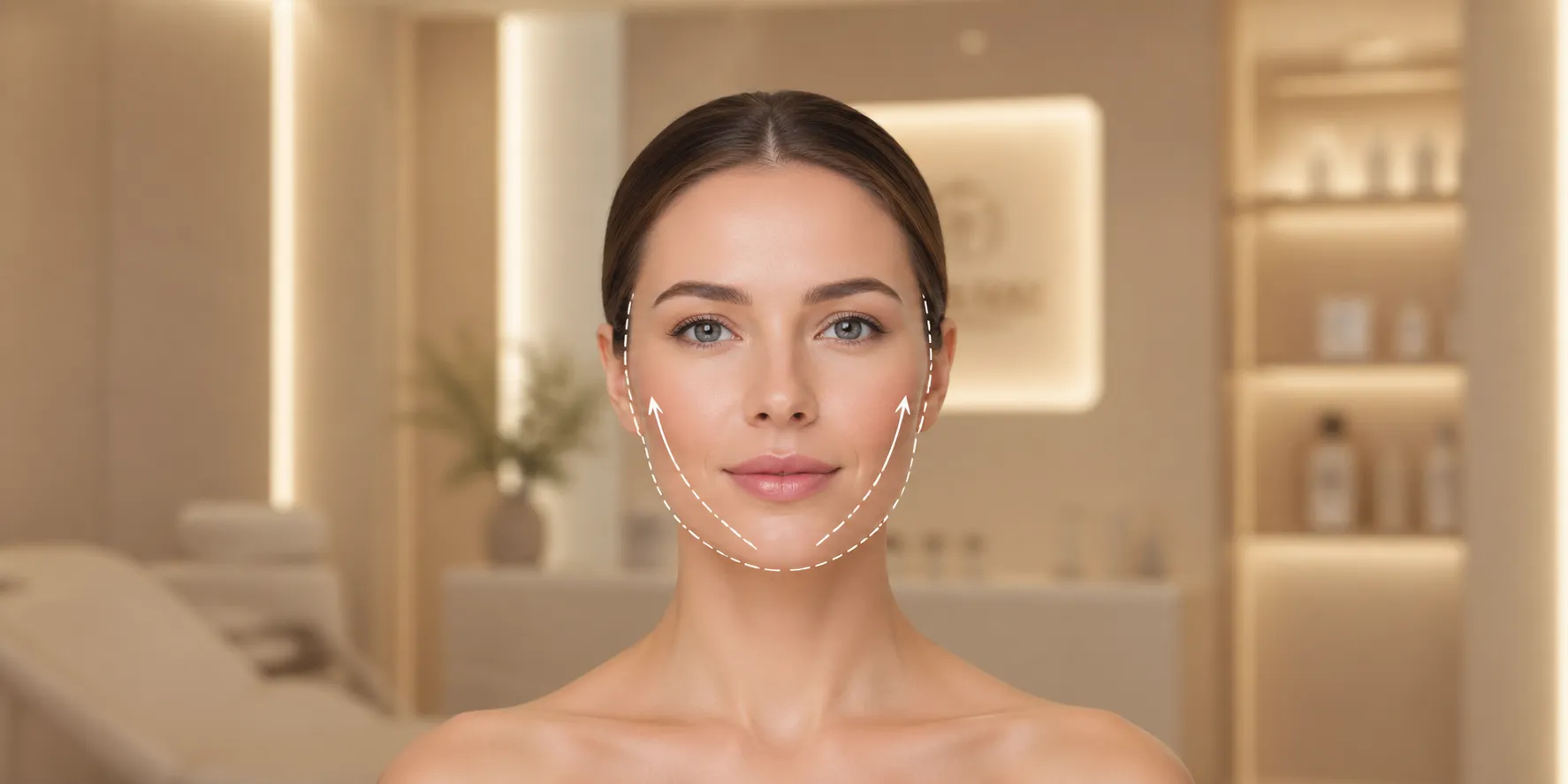 الوجه والفكين (Full Face Lift)