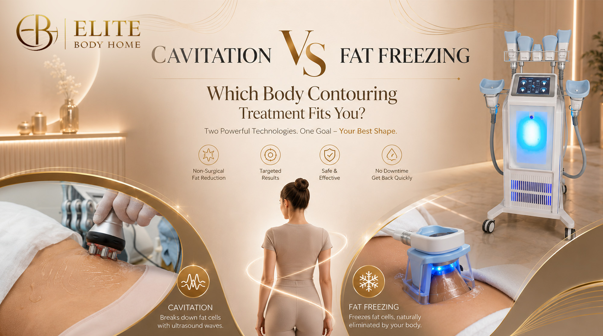 Cavitation vs Fat Freezing: Which Is Right for You in Dubai?