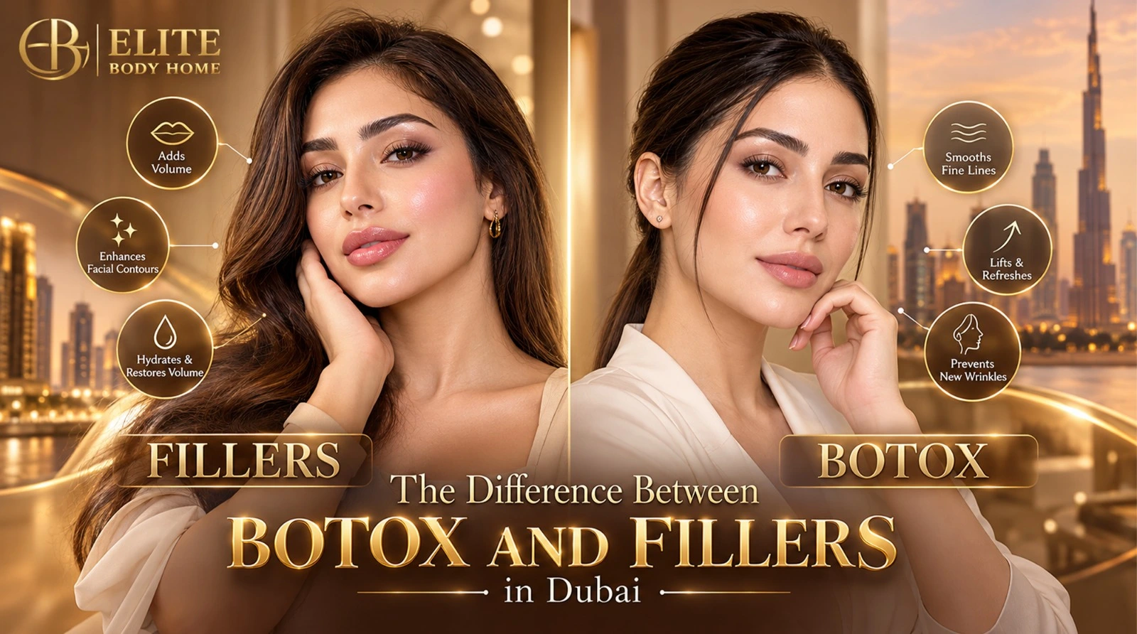 The Difference Between Botox and Fillers in Dubai: Which One Suits Your Concern?