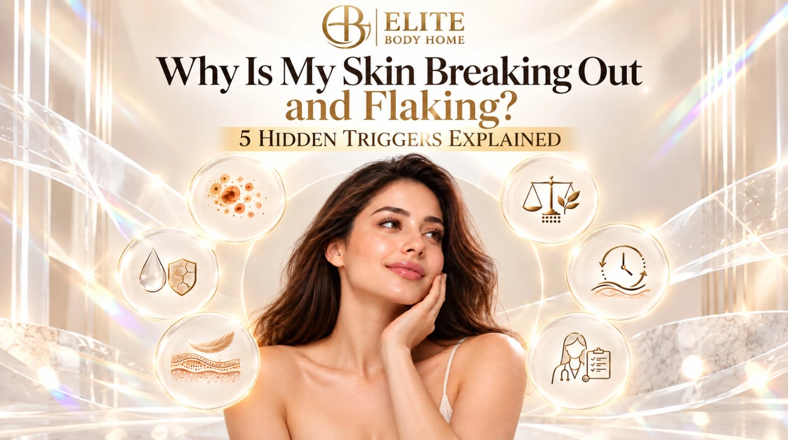 Why Is My Skin Breaking Out and Flaking? 5 Hidden Triggers & The 3-Step Reset Routine